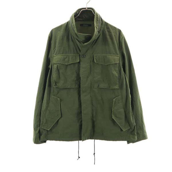未使用 ジョンブル ガーメントダイ M-65 ジャケット S カーキ Johnbull ナイロン メンズ Johnbull（ジョンブル） 未使用 ガーメントダイ M-65 ジャケット S