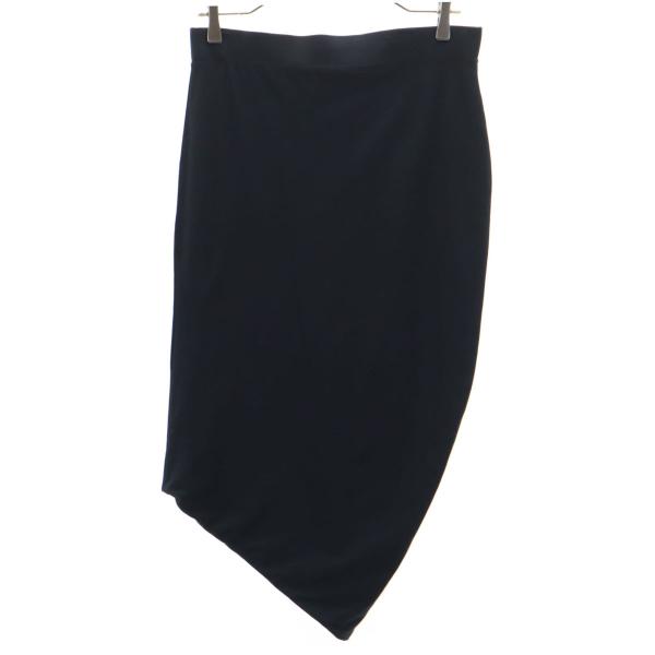MARC BY MARC JACOBS マークバイマークジェイコブス ミモレ丈 タイトスカート S チャコール レディース 古着 中古