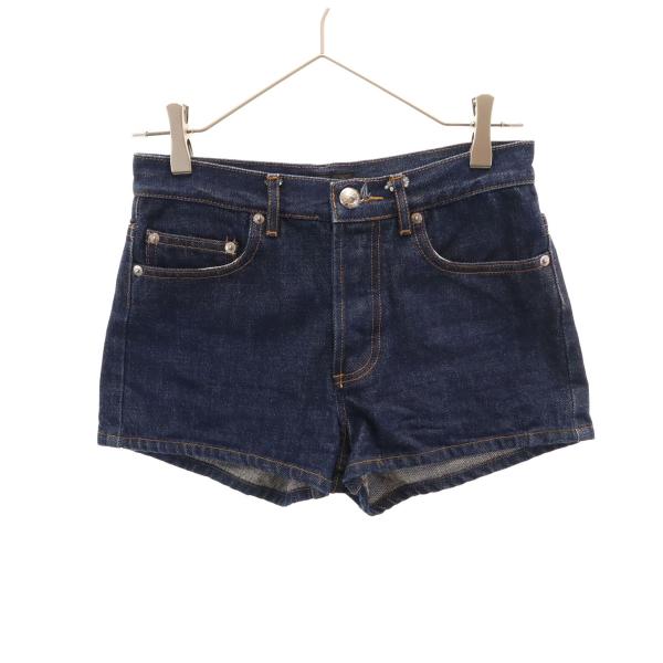 A.P.C. アーペーセー デニムショートパンツ W26 インディゴ レディース 古着 中古