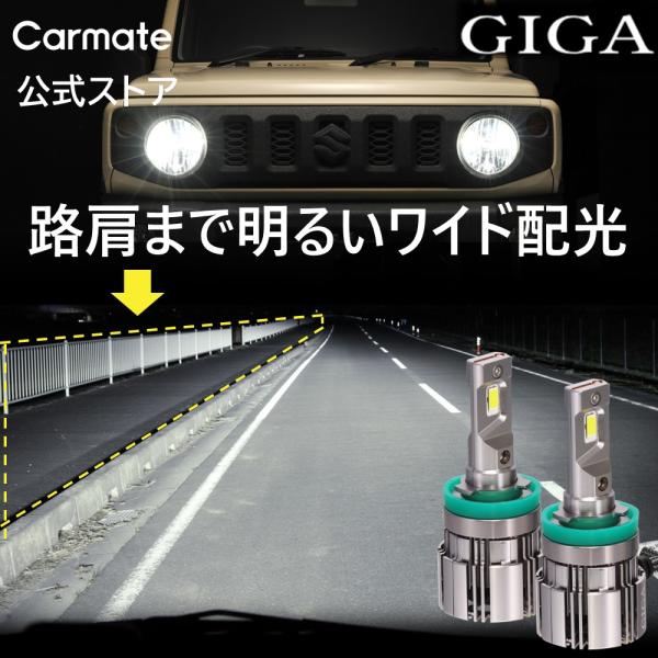 カーメイト（CARMATE） 車 LED ヘッドライト H8 / H9 / H11 / H16