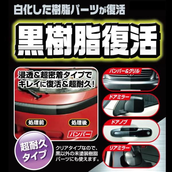 黒樹脂復活剤 カーメイト C24 黒樹脂復活剤 クリーナー 樹脂 洗車 お手入れ用品 経年劣化 白くなったパーツの色とツヤを復活 樹脂 白化 復活 Buyee Buyee Japanese Proxy Service Buy From Japan Bot Online