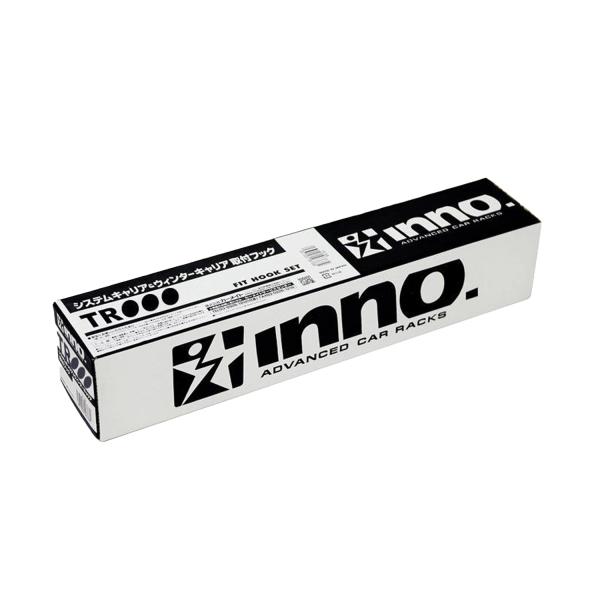 TR190 inno 取付フック トヨタ カローラクロス 型式 ZSG10/ZVG1#系 年式 R3.9-(2021.09-） フラッシュレール付 carmate カーメイト  イノー システムキャリア ウインターキャリア 取付フック車種専...
