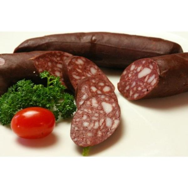 ブラッドソーセージ 豚の血の腸詰めブルートヴルスト