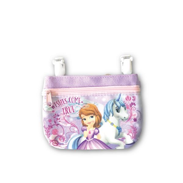 フタなしおでかけポケット。ちいさなプリンセス ソフィア。しっかりとした造りで、ポケットが無くても必要なものを持ち歩けます。洋服だけでなく、小物を入れてバッグの内側につけても使える！＜仕様＞●フタがないからハンカチがすぐ出せて便利！●内側は乾...