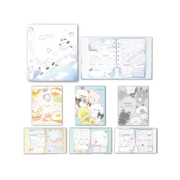 プロフィール帳 プロフ帳 のんびりエナガちゃん たろちゃんず ふわんこ あそぼねこ お友達 クラックス メール便