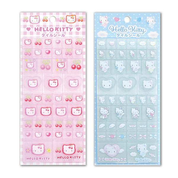 sanrio（サンリオ） ハローキティ タイルシール ステッカー ピンク