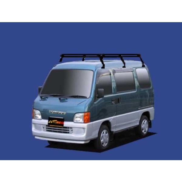 カーキャリア ルーフキャリア サンバーバン TV1」の人気商品一覧 