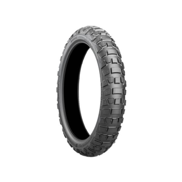 BATTLAX BRIDGESTONE 100/90-19 M/C 57Q AX41 フロント WT/TL : カー