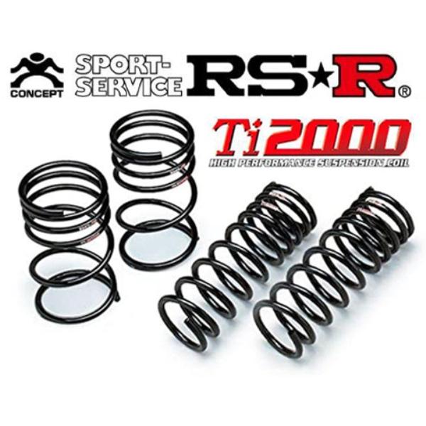 RSR 1台分 Ti2000 ダウンサス ホンダ アコードハイブリッド CR6 H25/6