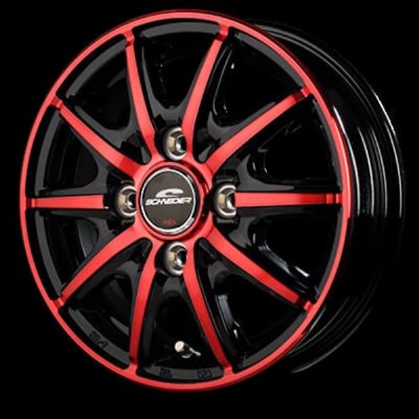 マルカサービス MID SCHNEIDER RX10-K 12インチ 3.5J 4H100 +42 RED