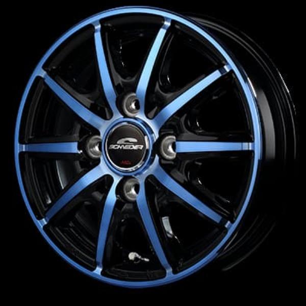 シュナイダー MID SCHNEIDER RX10-K 14インチ 4.5J 4H100 +45 BLUE BKP