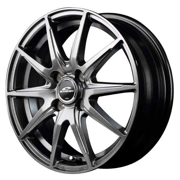 エーテック　MIDシュナイダー13インチタイヤホイール MID シュナイダー スタッグ 13インチ 4.0J 4H100 +42 ストロング