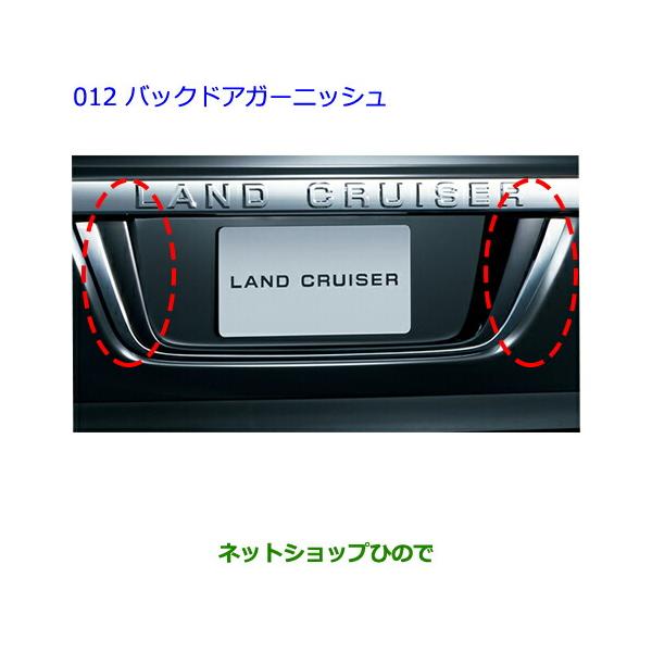 トヨタ（TOYOTA） ○純正部品トヨタ ランドクルーザーバックドア