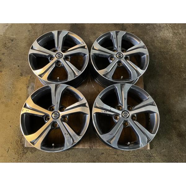 日産 シルフィ TB17 〜 ホイール　16インチ 6.5J +40 5H 114.3　4本　傷あり/ ホイル アルミ B17 ジューク デュアリス エクストレ