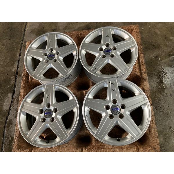ボルボ　V50 MB4204S 〜 ホイール　6.5J 16インチ ET52.5　4本セット　傷有り / 30671413 / VOLVO S40 V70 C7