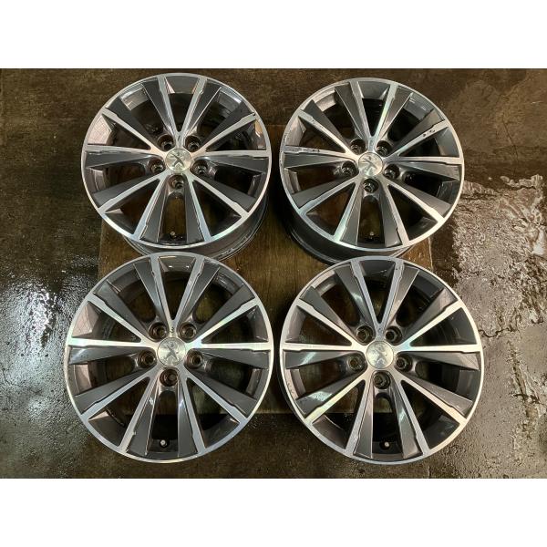 プジョー 308 308SW 〜 ホイール 7J 16インチ +44 5H PCD108 4本 傷