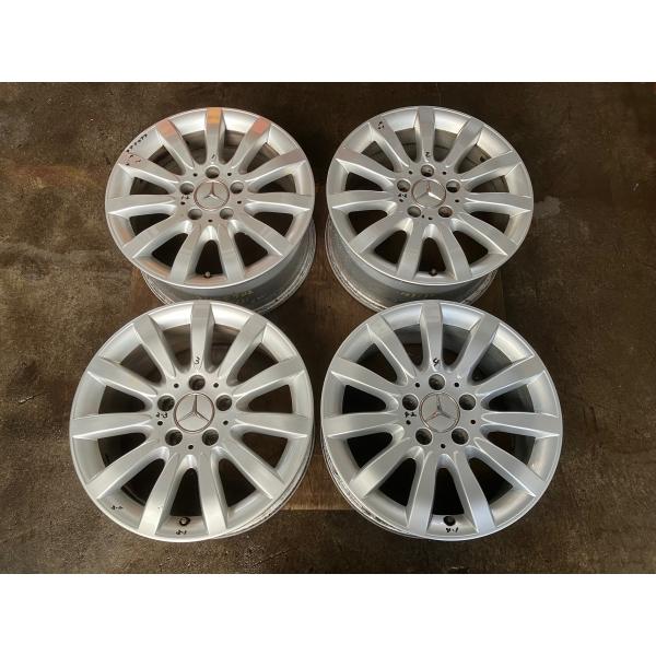 ベンツ Eクラス W211 S211 ホイール 7.5J 16インチ ET42 4本 傷あり