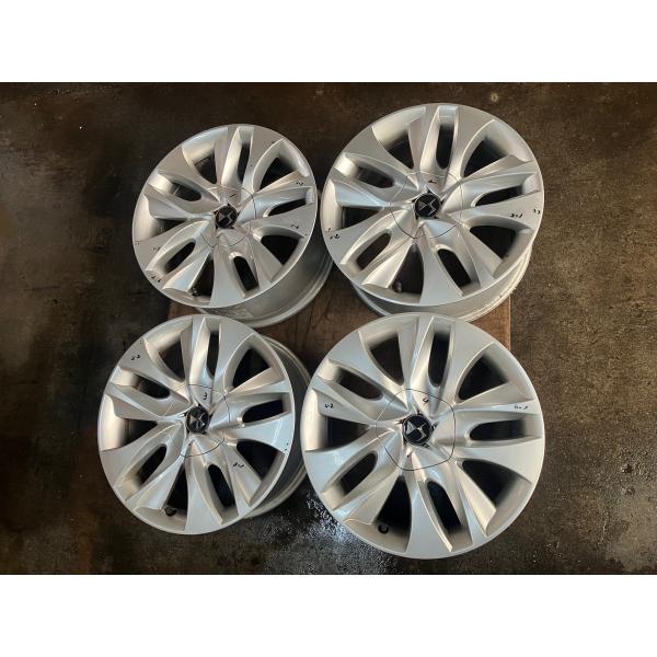 シトロエン DS5 LDA- 8AH02 〜 ホイール　7.5J 17インチ +27 4H PCD108　4本　やや傷あり/ 9670292277 / ホイル 