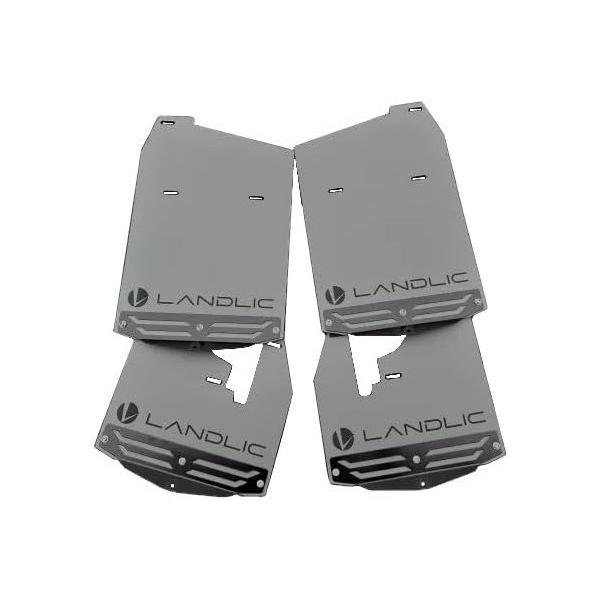 LANDLIC（ランドリック） マッドフラップ 一台分セット デリカD:5前期