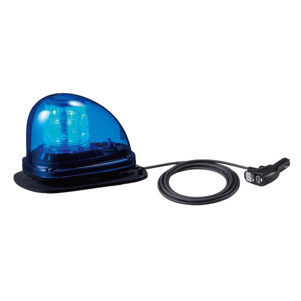 パトライト HKFM-M1GRD-B LED流線型回転灯 青  DC12~24V