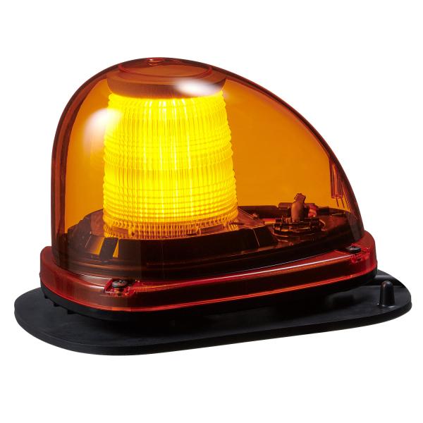 パトライト SLFM-M1GBD-Y LED流線型表示灯 黄  DC12~24V