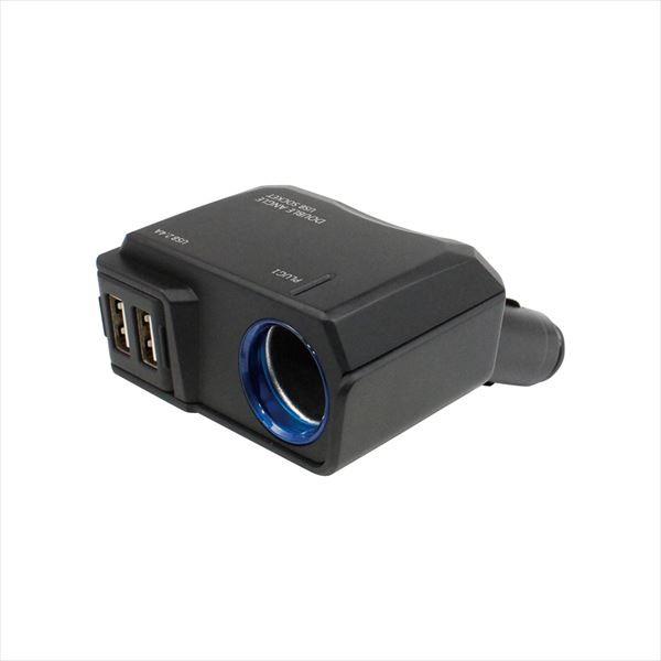 槌屋ヤック YAC アングルUSBソケット ディレクション 2.4A PF-341