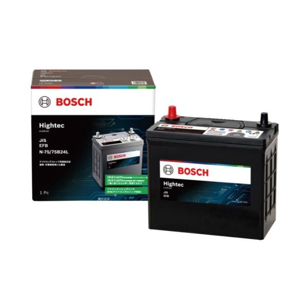 他サイト： BOSCH ボッシュ バッテリー ハイテック アイドリングストップ 旧品番:HTP-N55/80B24L HT-N75/75B24Lの商品画像