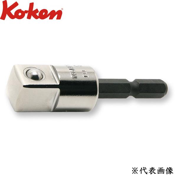 Ko-ken コーケン 1/4 6.35mm H アダプター 凸3/8 9.5sq.BD023N-3/8