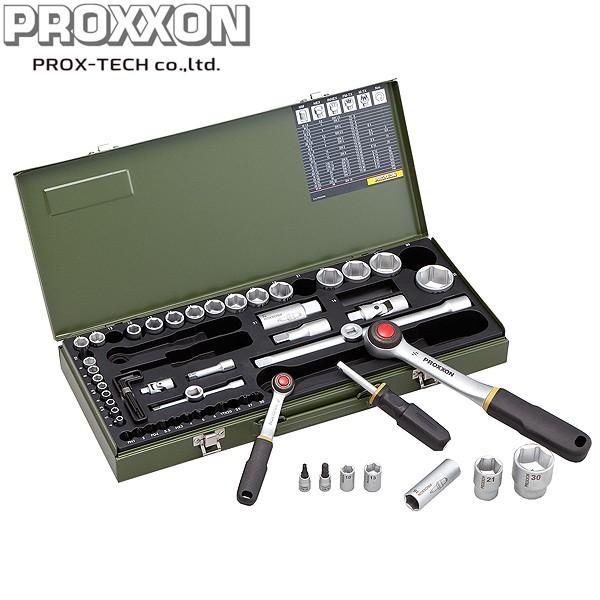 PROX-TECH プロクステック マルチソケットレンチセット 1/4 1/2 56点