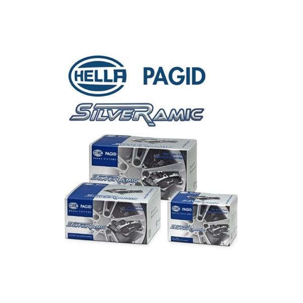 HELLA PAGID 輸入車用 ブレーキパッド シルベラミック メルセデスベンツ リア用 T2797J