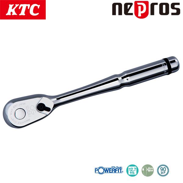 KTC ネプロス 12.7sq.ラチェットハンドル NBR490 : CarParts TSC 