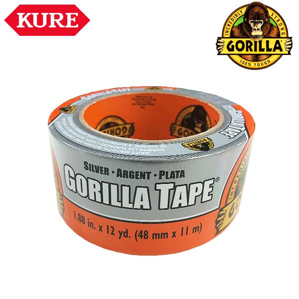 KURE 呉工業 強力補修テープ ゴリラテープ 48mm×11m シルバー 1775