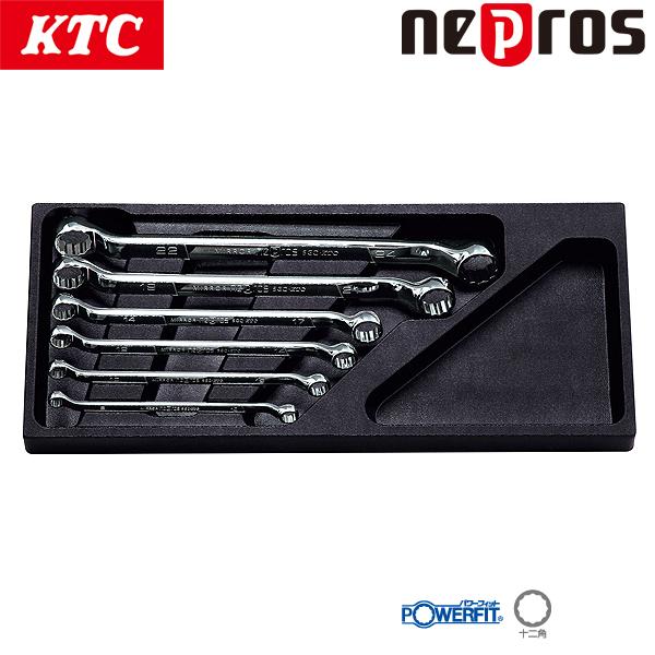 KTC NEPROS NTM506 45°×6° めがねレンチセット 6本組 ネプロス 45°×6°めがねレンチセット[6本組] | KTCツール