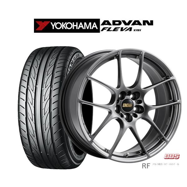 シュテルンBBSホイール&ヨコハマアドバンフレバタイヤ4本set BBS サマータイヤ ホイール4本セット BBS JAPAN RF ヨコハマ ADVAN
