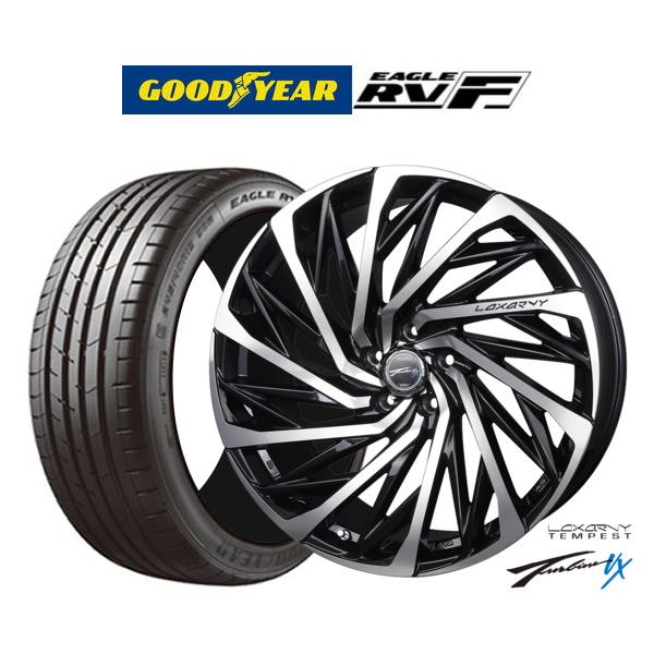 タイヤ付きホイール4本セット LOXARNY ロクサーニ 19×8J 5H 114.3 +45