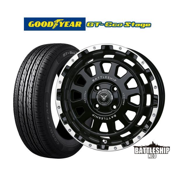 ロクサーニ サマータイヤ ホイール4本セット BADX バトルシップ NEO