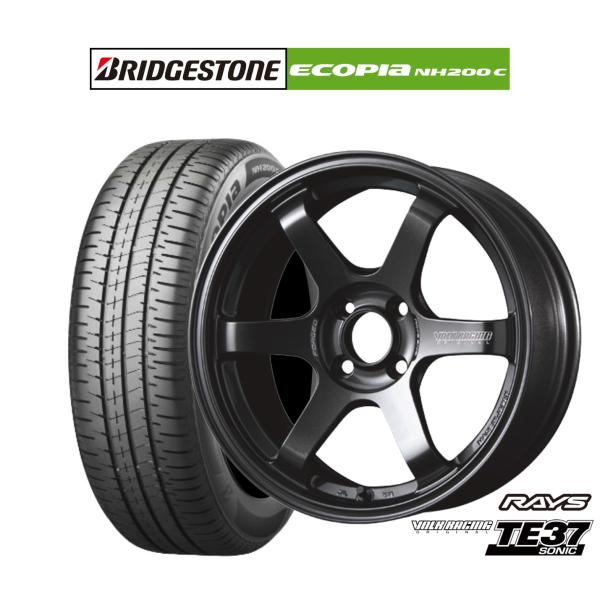 サマータイヤ ホイール4本セット レイズ ボルクレーシング TE37 SONIC