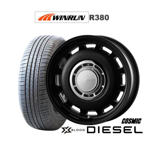 サマータイヤ ホイール4本セット コスミック クロスブラッド