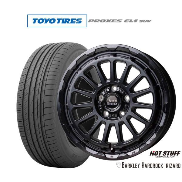 サマータイヤ ホイール4本セット ホットスタッフ バークレイハードロック リザード トーヨータイヤ プロクセス PROXES CL1 SUV  215/60R1