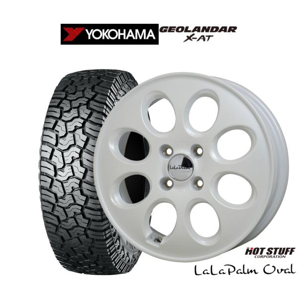 [km②]ララパーム タイヤ・ホイール4本セット 155/65R13 HOT STUFF（ホットスタッフ） オフロードタイヤ ホイール4本セット
