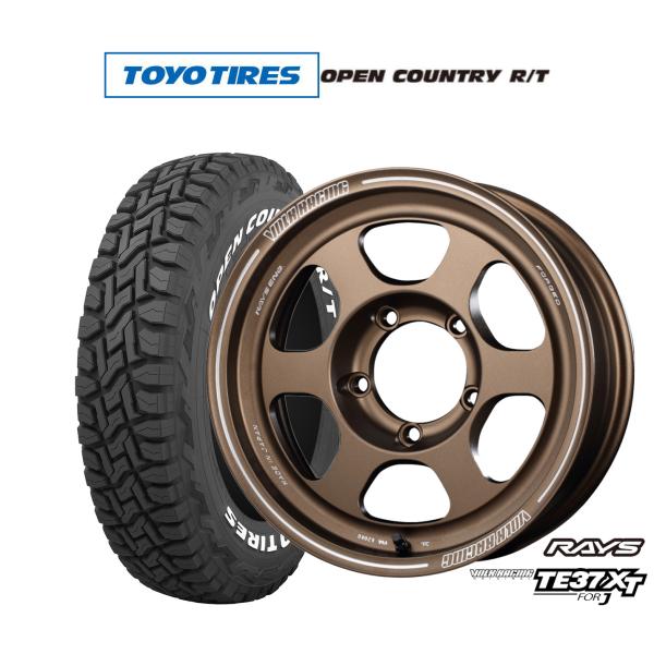 ②Rays ボルクレーシングTE37 オープンカントリー OPEN COUNTRY ボルクレーシング TE37XT FOR J 16X5.5J 5H/139.7
