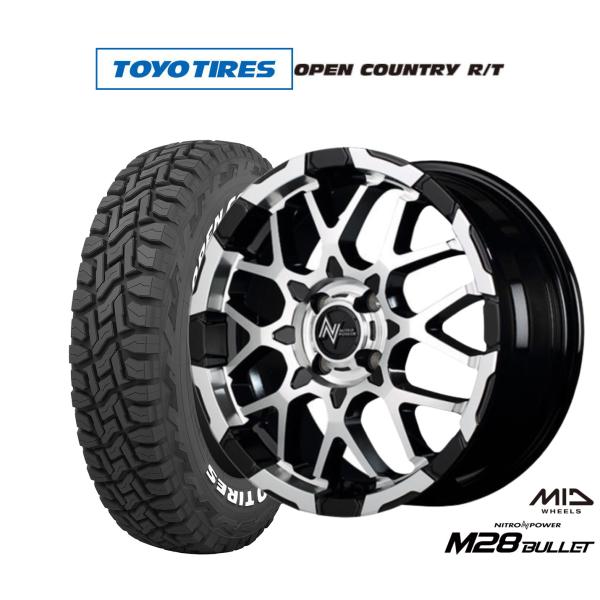 マルカサービス オフロードタイヤ ホイール4本セット MID ナイトロ