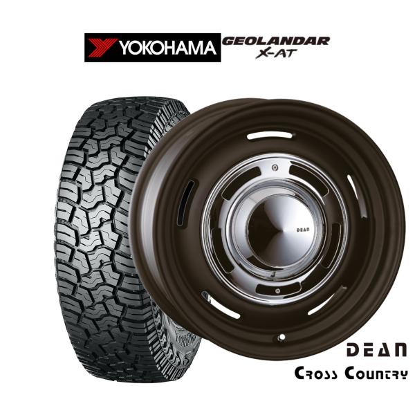 dean　クロスカントリー　ホイール　4本セット OPEN COUNTRY 155/65R14 75QトーヨーオープンカントリーR/T