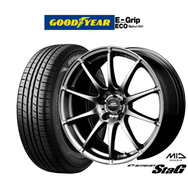 サマータイヤ ホイール4本セット MID シュナイダー スタッグ