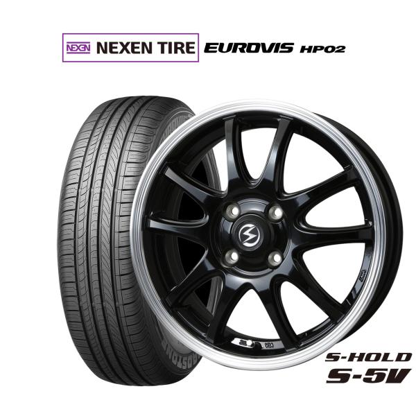 サマータイヤ ホイール4本セット BADX エスホールド S-5V NEXEN