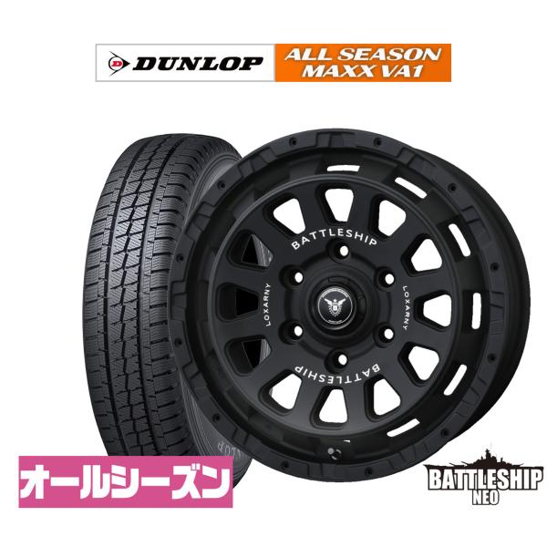 ロクサーニ オールシーズンタイヤ ホイール4本セット BADX バトル