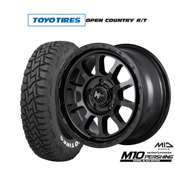 マルカサービス オフロードタイヤ ホイール4本セット MID ナイトロ