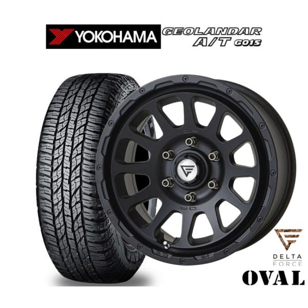 オフロードタイヤ ホイール4本セット FORCE デルタフォース OVAL