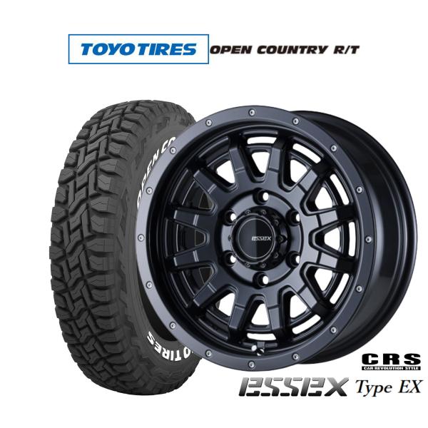 ハイエース　essex EX-16 オープンカントリー ハイエース専用設計ESSEX EX16をオフ系タイヤの組み合わせで装着