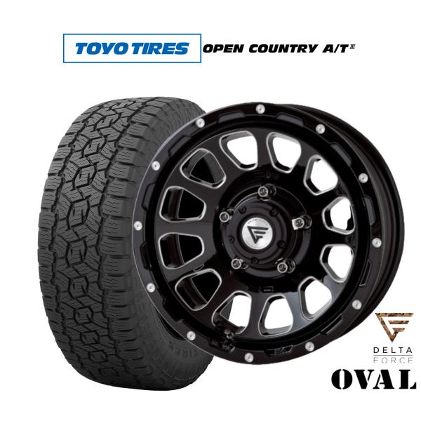 サマータイヤ ホイール4本セット FORCE デルタフォース OVAL(オーバル 